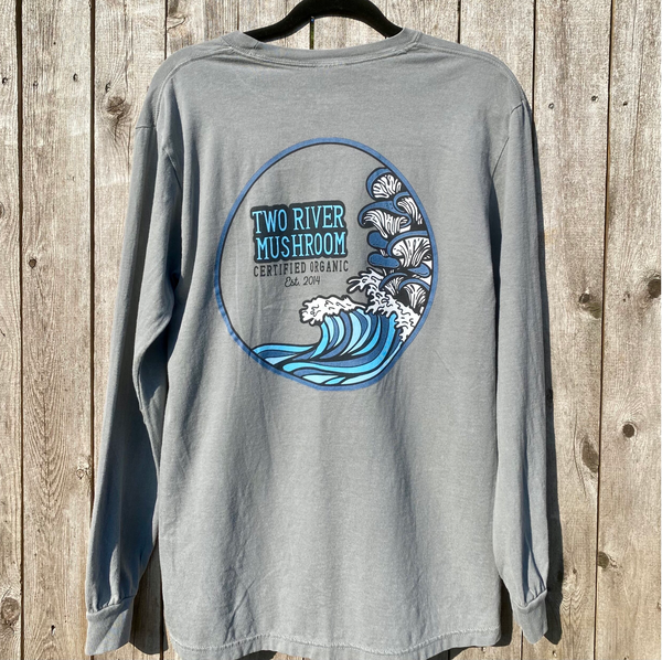 grey two river mushroom long sleeve t shirt